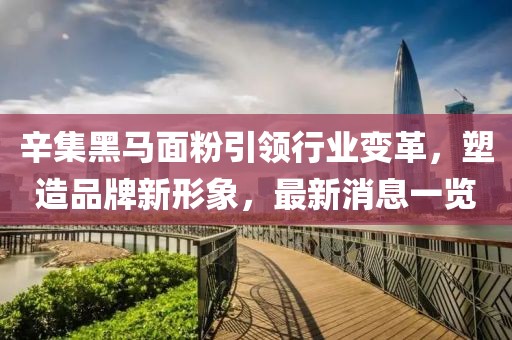 辛集黑馬面粉引領(lǐng)行業(yè)變革，塑造品牌新形象，最新消息一覽
