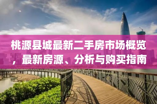 桃源縣城最新二手房市場概覽，最新房源、分析與購買指南