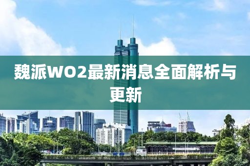魏派WO2最新消息全面解析與更新