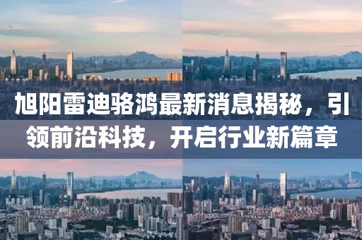 旭陽雷迪駱鴻最新消息揭秘，引領(lǐng)前沿科技，開啟行業(yè)新篇章