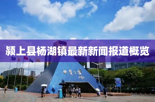 潁上縣楊湖鎮(zhèn)最新新聞報道概覽