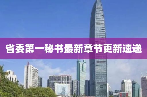 省委第一秘書最新章節(jié)更新速遞